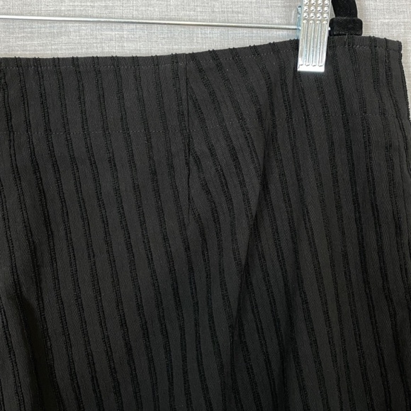 J Jill Stretch Pants Womens 18 Raised Stripe High Rise Loose Fit Straight Leg - Picture 7 of 13